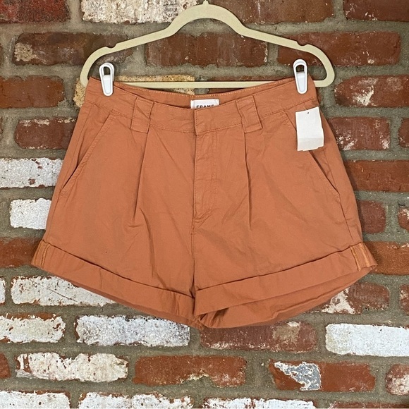 Frame Fluid Twill Rolled Cuff
Cotton Shorts Size 29 Pumpkin Spice NWT - Picture 2 of 8